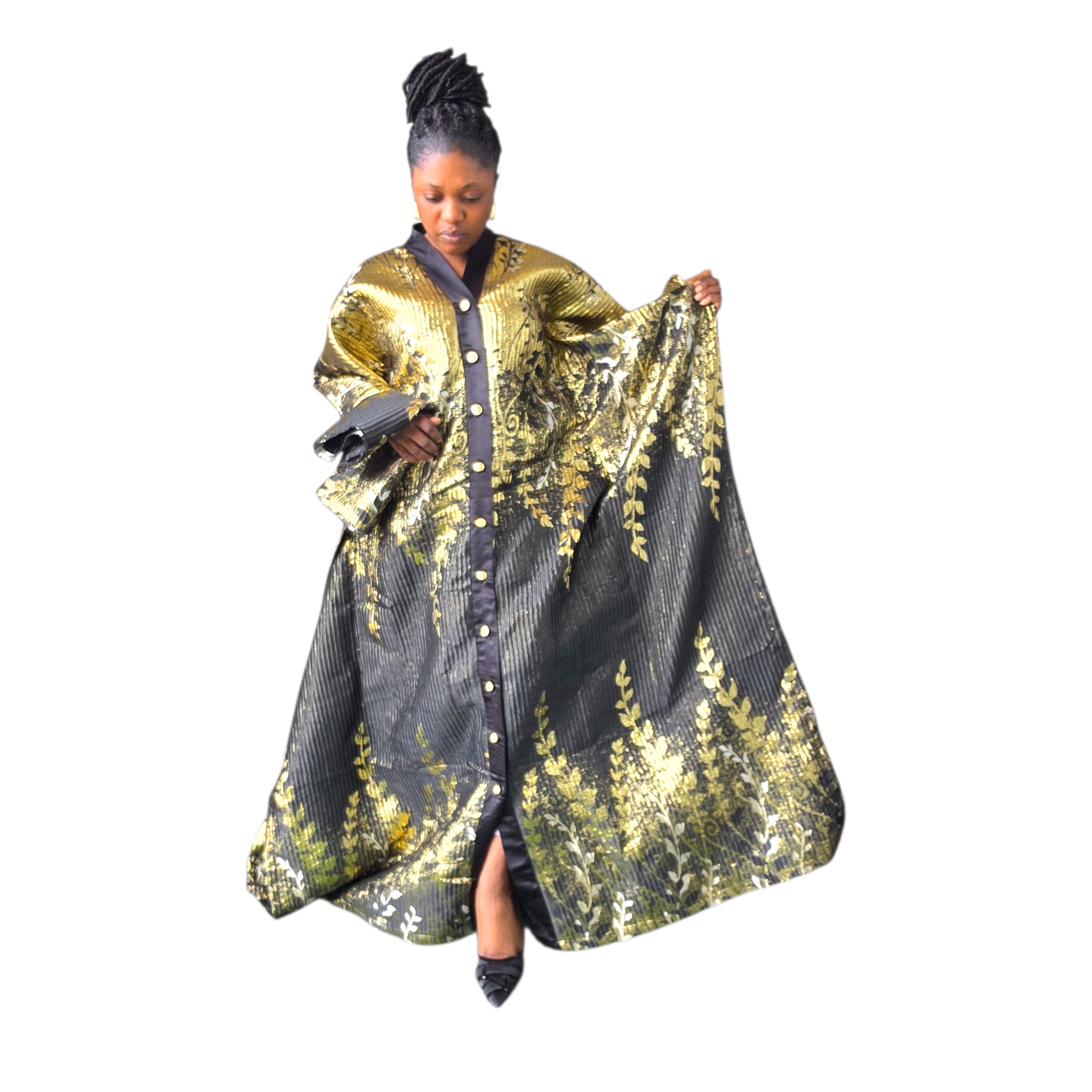 Empress Butterfly Boubou – Luxury African Fashion | Moda & Dauta