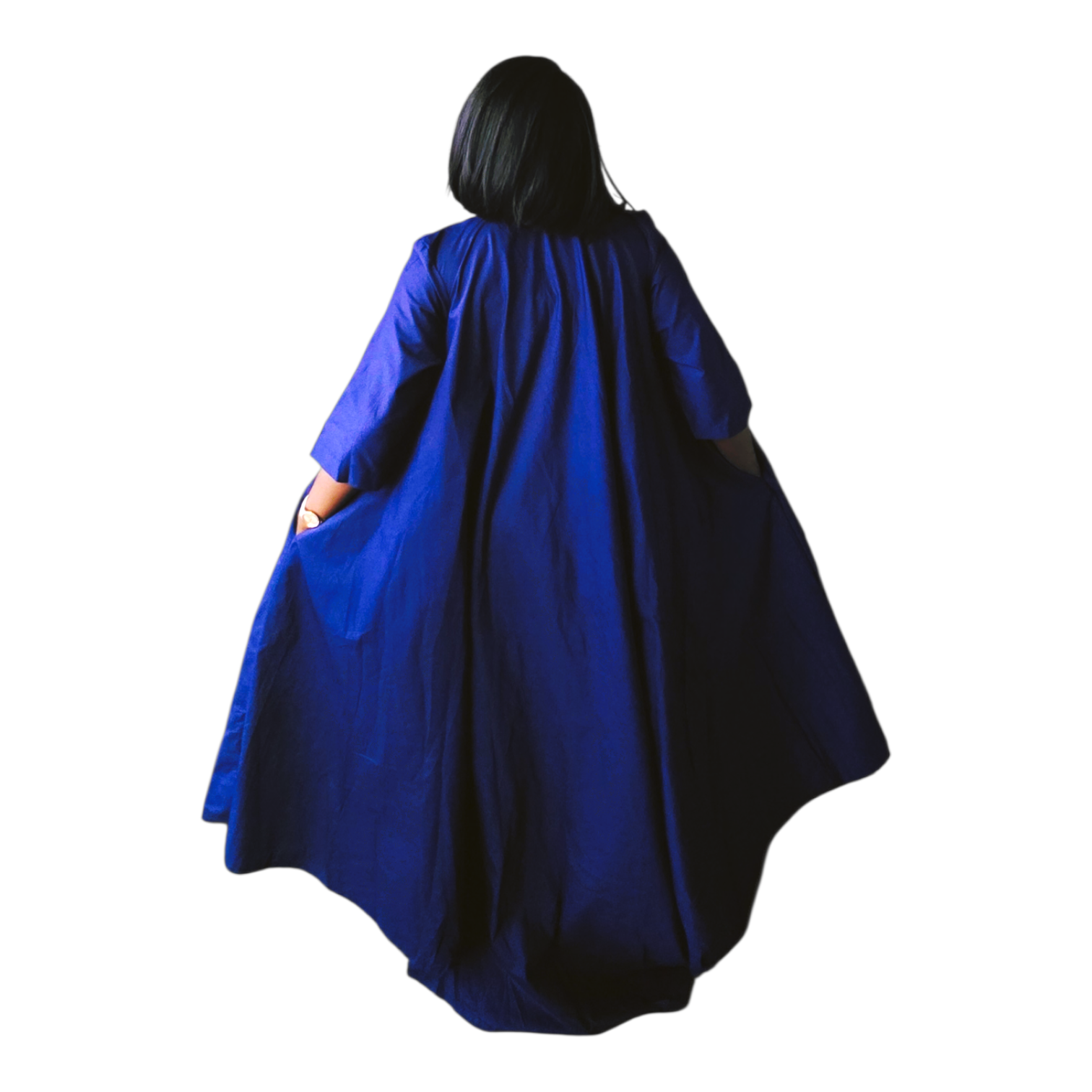 Zira High/Low Flared Dress